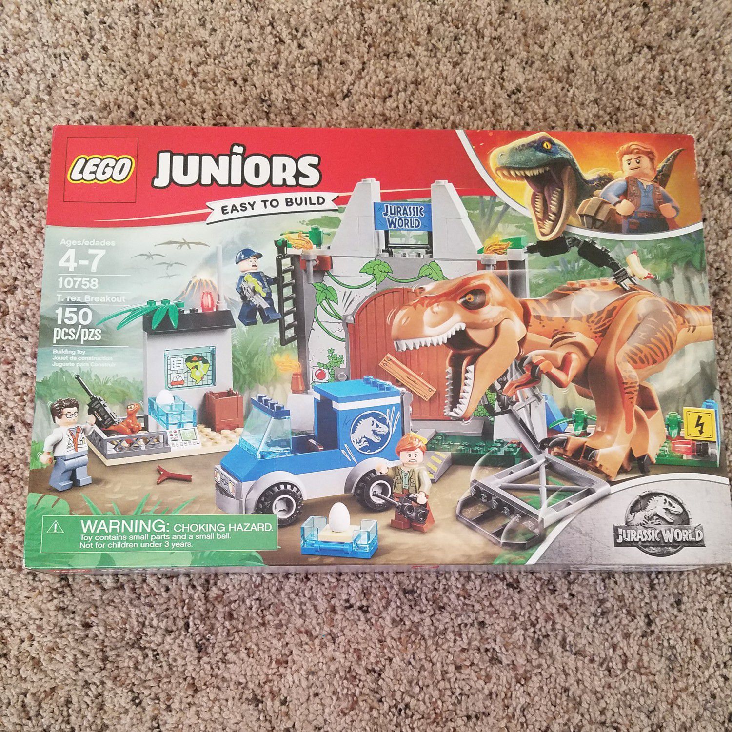 NEW Lego Juniors Jurassic World T Rex Breakout for Sale in Las Vegas, NV - OfferUp