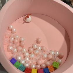 Pink ball pit