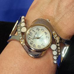 Silver Bracelet Watch 