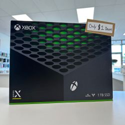 Microsoft Xbox Series X New Gaming Console -90 Day Warranty-$1 DOWN-NO Credit Needed