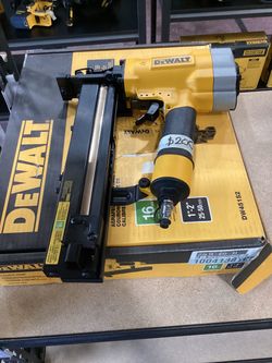 Dewalt Air 16Ga Wide Crown Stapler $200