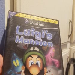 Luigi's Mansion Nintendo gamecube 