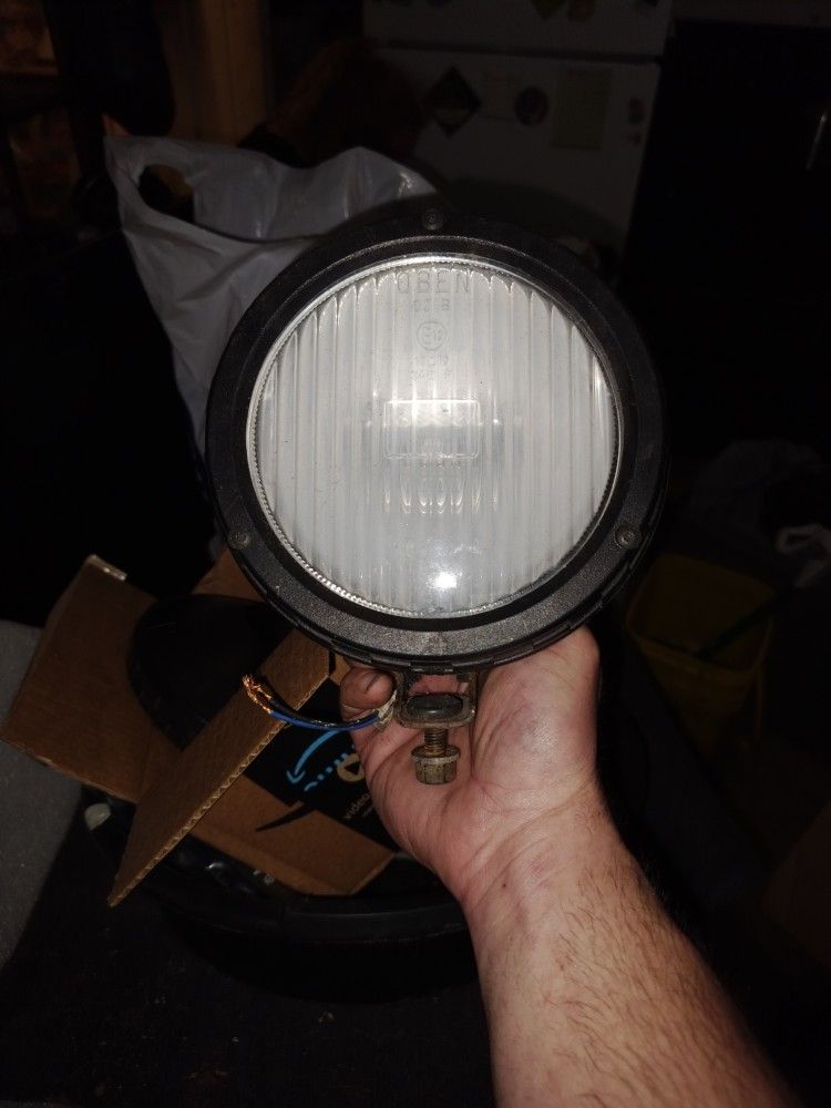 Pair Of Fog Lights From A Jeep Wrangler 