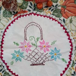 NEW EMBROIDER CLOTH!! Hand Made!! GILROY 