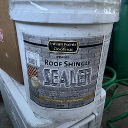 3 Buckets Of Shingle Adhesive For Roofing