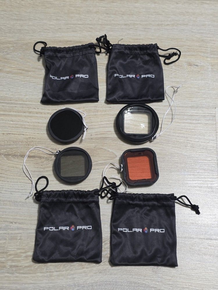 4 - Polar Pro GoPro Hero4 Hero3+ Below and Above Water Filters 40mm 4 pack filters
