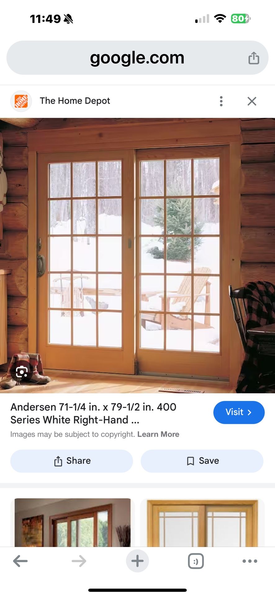 Anderson Frenchwood Slider