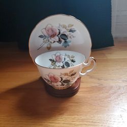 Vintage Bone China Teacup Set