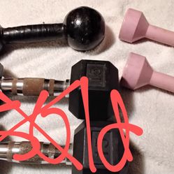 Dumbells $15 Pink Set $12