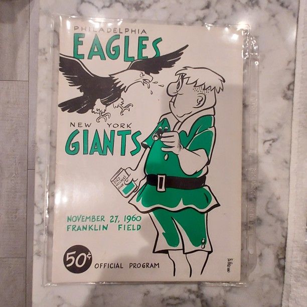 1960 Philadelphia Eagles Program