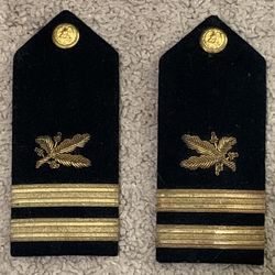 Vintage Navy Shoulder Epaulettes