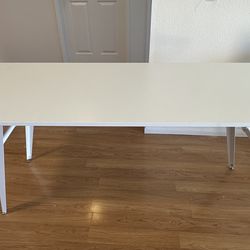 Foldable solid metal table, nee