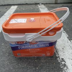 HTH 42042 Super 3" Chlorinating Tables 5LBS Swimming Pool Chlorine - 5 Pounds