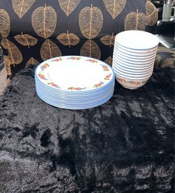 Plastic Plates and Bowls