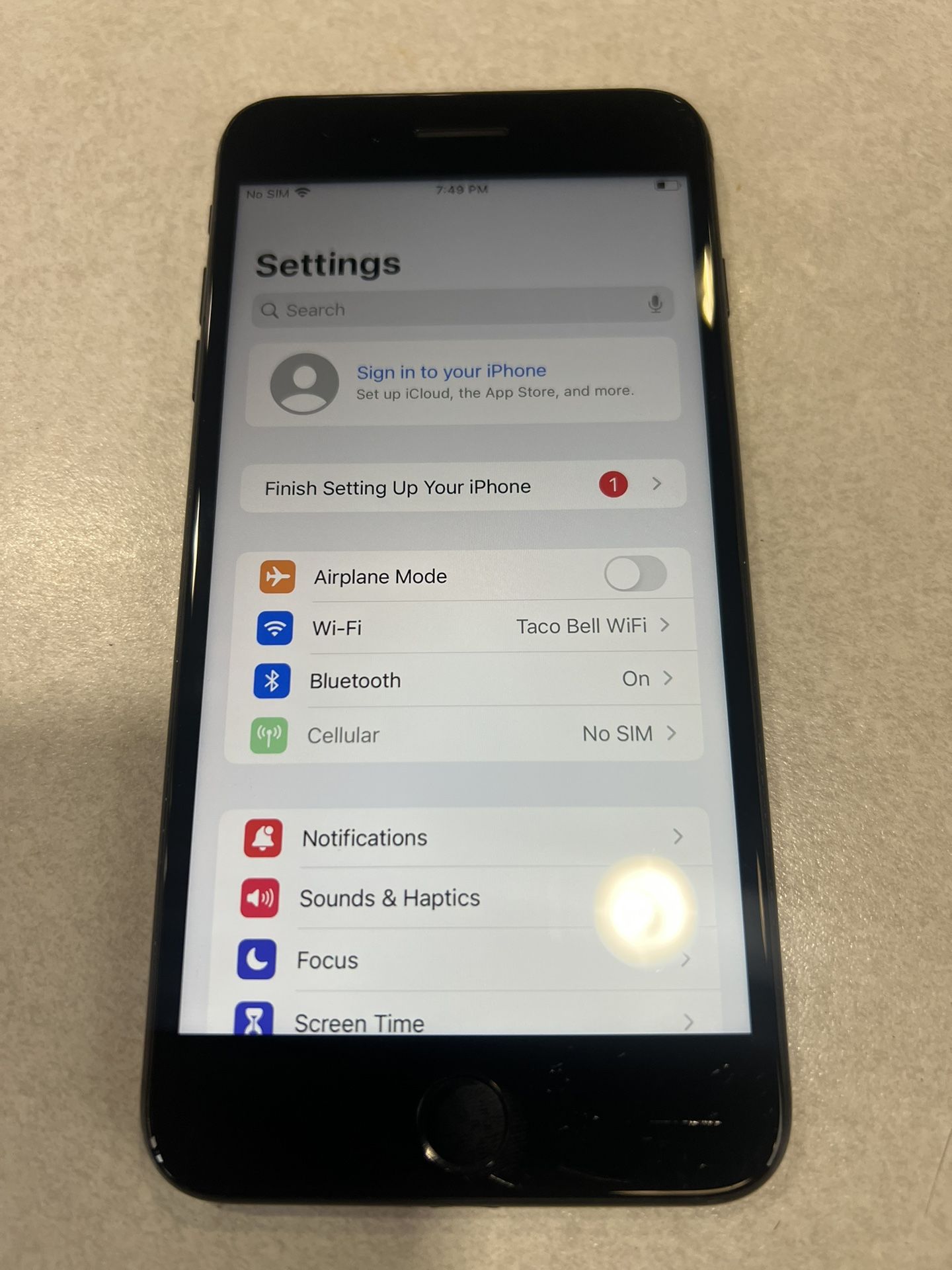 iPhone 7 Plus 128Gb Fully Unlocked