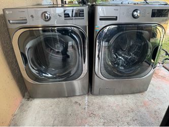 LG frent load washer and dryer stackable