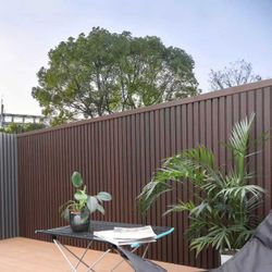 8.5” × 114” WPC Outdoor Wall Cladding Panel, Waterproof, Sunproof (UV Resistant)