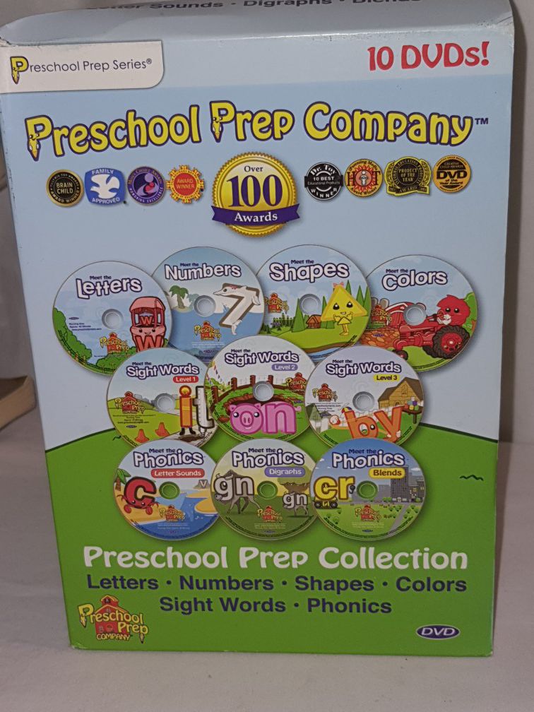 Preschool prep dvd collection