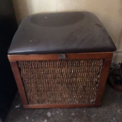 Ratan Storage Stool 