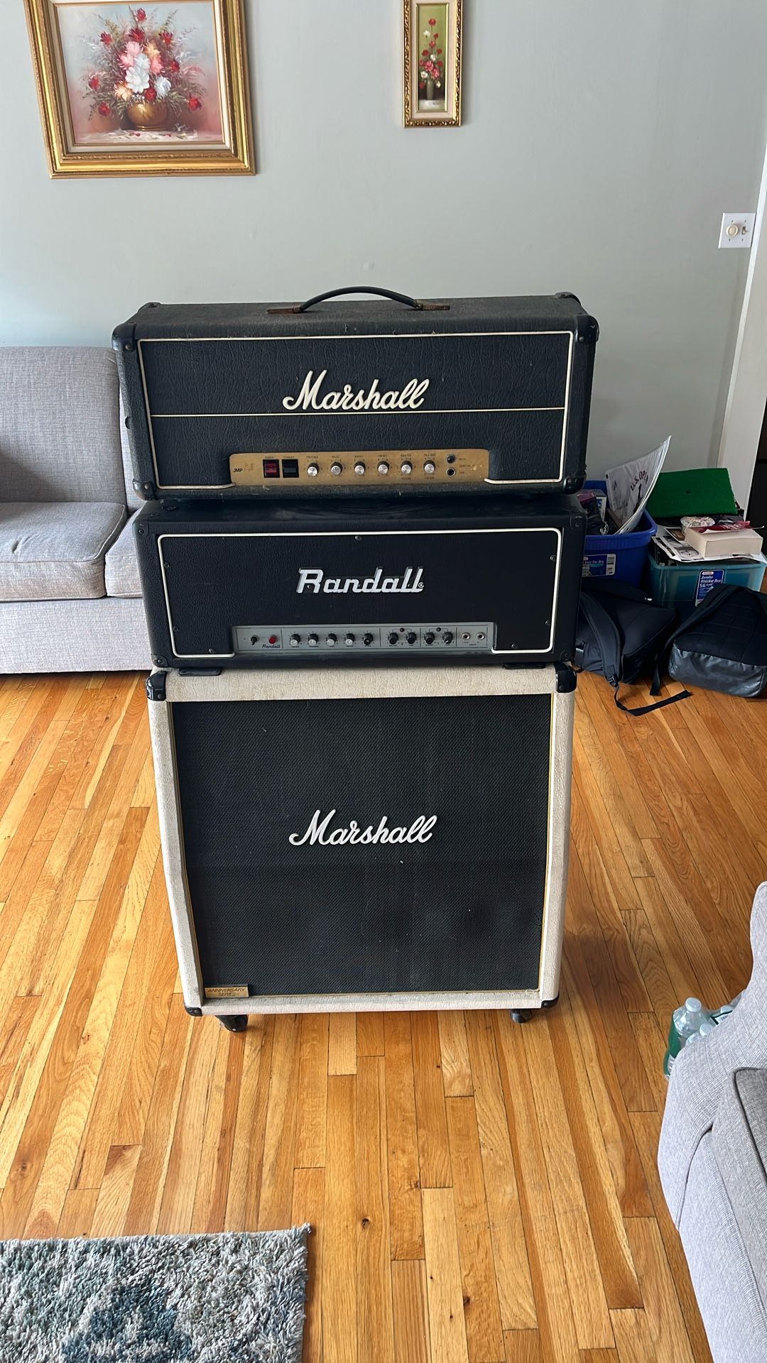 Marshall Anniversary Half Stack With Randall Head