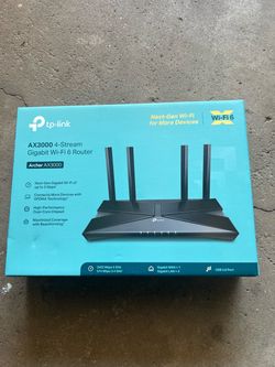 TP-Link Wi-Fi Router AX3000