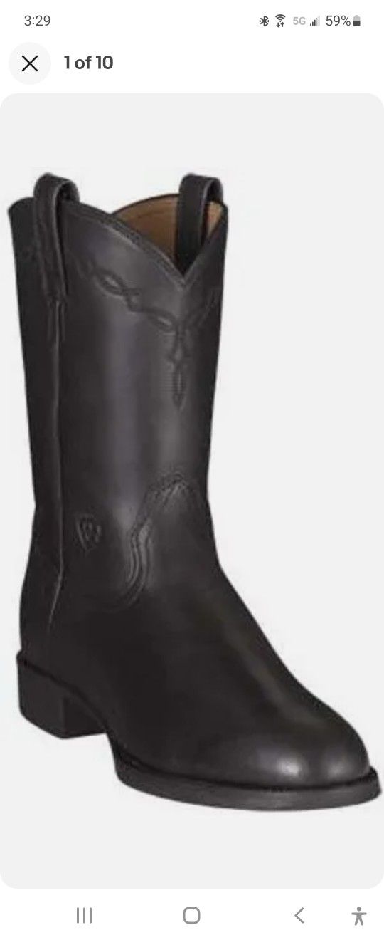 Heritage Roper Western Boot Ariat 7.5EE