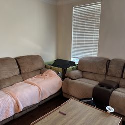 recline couch set