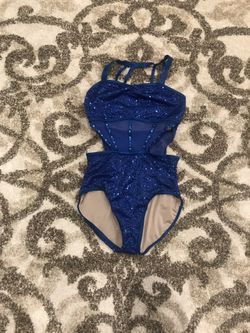 Blue jazz costume