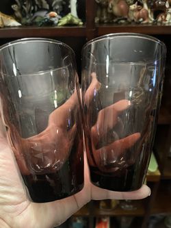 Vintage Libby Cups - Purple 