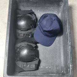 Mixing container, hat, etc