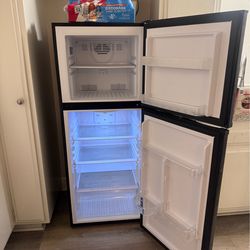 Small Black Fridge (Apartment Friendly)
