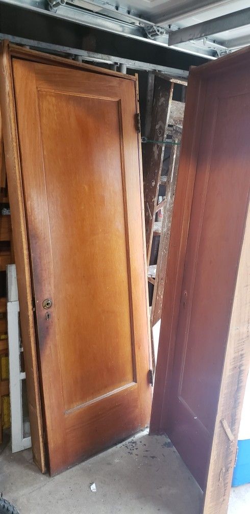 Old Antique Closet Door 24x80