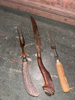 Hand carved utensils