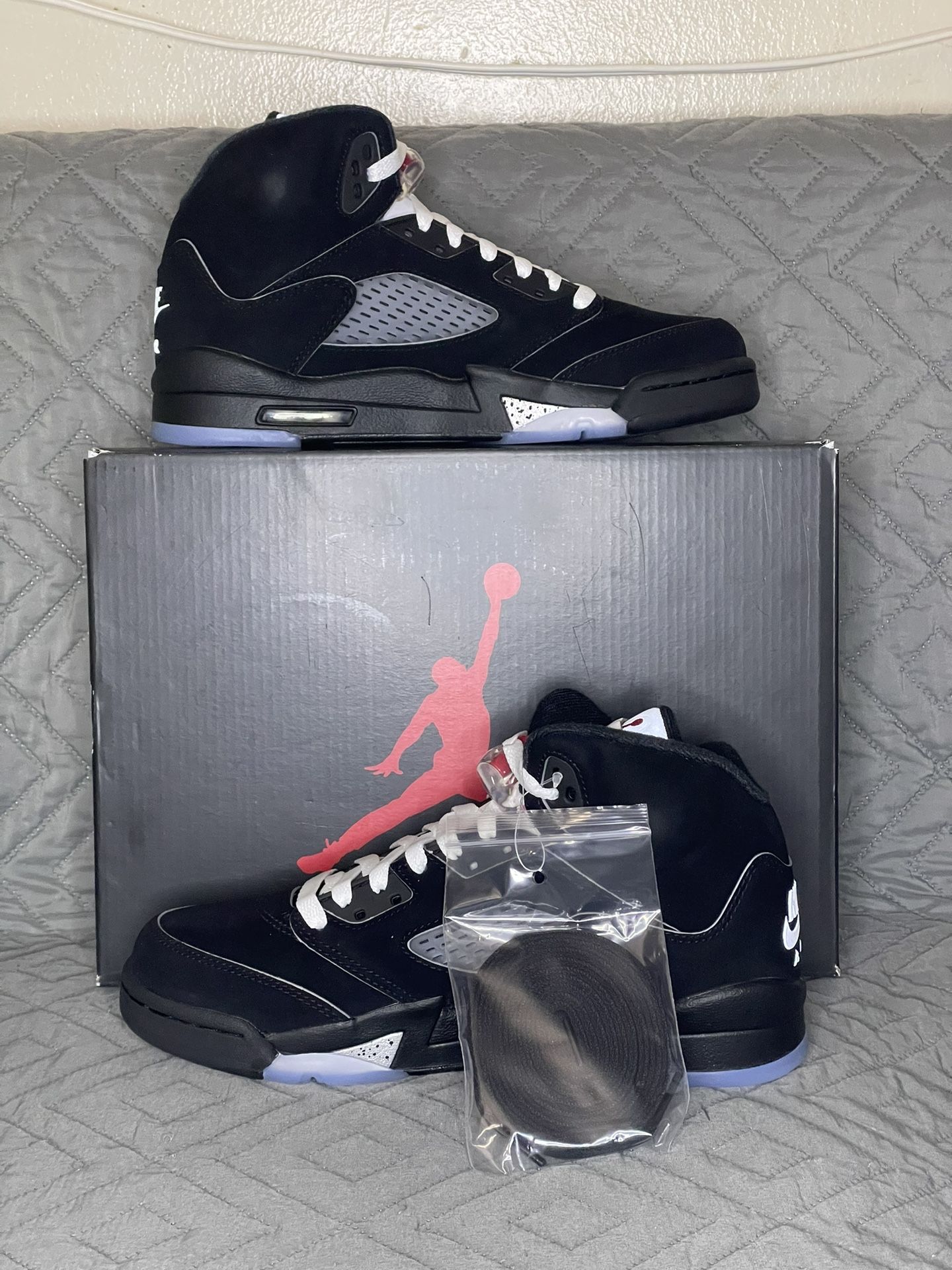 Air Jordan 5 Retro OG GS ‘Black Metallic Reimagined’ (Size 6.5Y)