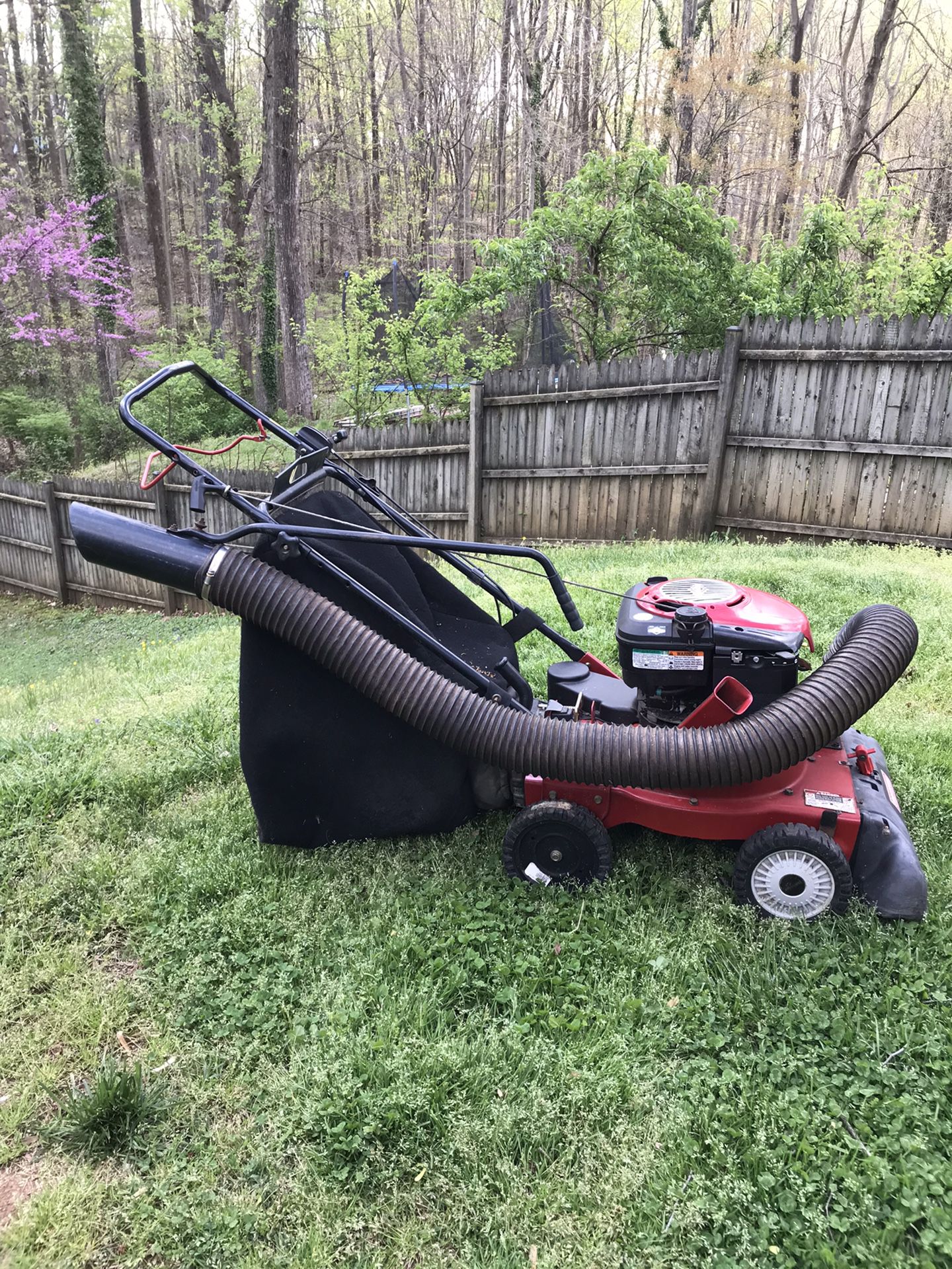 Craftsman lawn vacuum