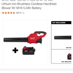Cordless Hand Held Blower