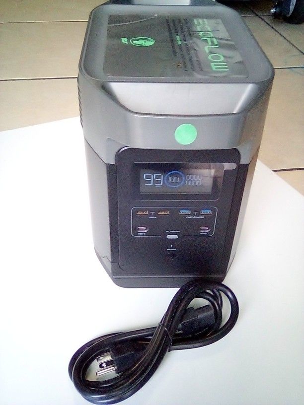 Ecoflow Delta 1300W Portable Power Station For Camping,RVs,Emergencies
Pick up available.
Comes with power cord for home.
Great conditions.
Everything
