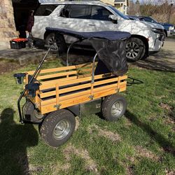 CartWheels Lifted Wagon w/ Extras – $250 OBO