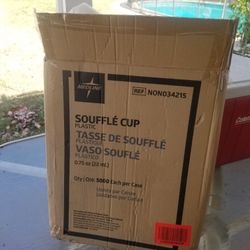 Souffle Small Plastic Cups