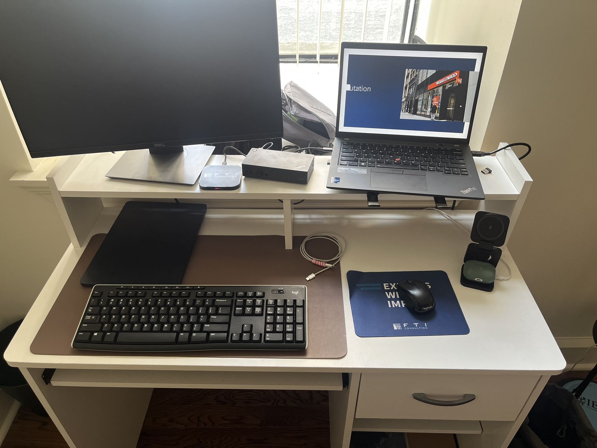 White Desk