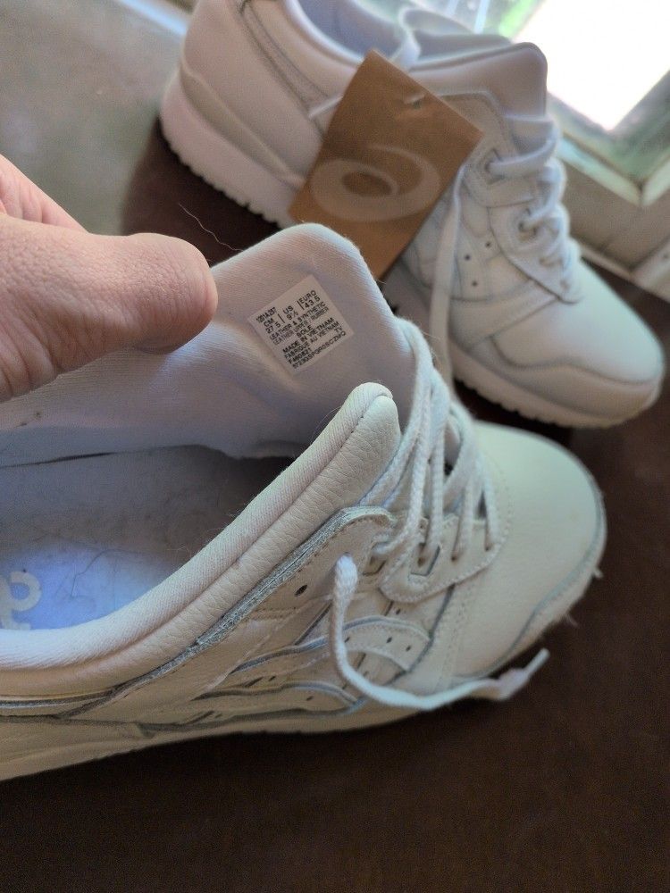 Asics Gel Lyte III All White In Very Good Condition