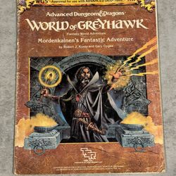 Dungeons & Dragons D&D WG5 Mordenkainen's Fantastic Adventure (1984) TSR#9112
