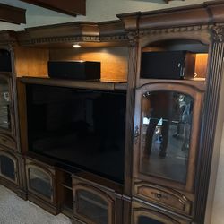 Entertainment Center Adjustable 
