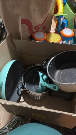 Green Pan colander skillets