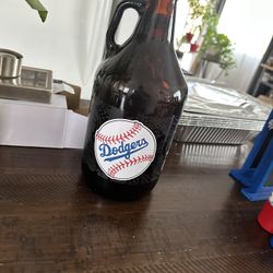Dodgers Growler Center Piece For Party’s Or Decorations