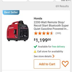 honda generator 2200