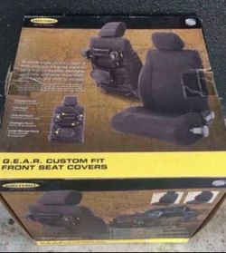Smittybilt Front Seat Cover for 03-06 Wrangler TJ/LJ FEATURES: 600 Denier Durable Ballistic Nylon Waterproof Design Custom Fit.