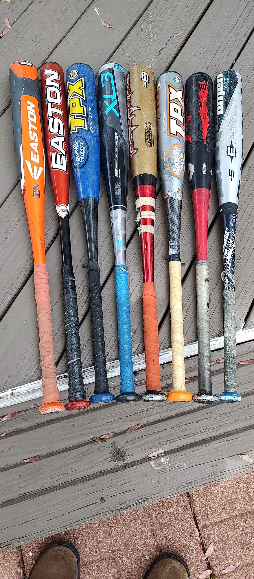 Assorted Baseball Bats- 20.00 Each
