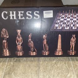 Egypt Vs. Rome Chess Set 