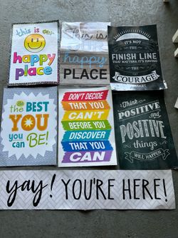 Classroom SEL signs